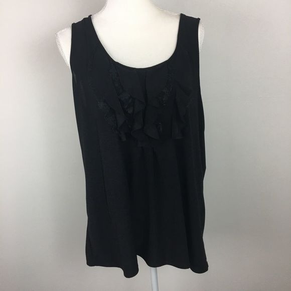 Nic & Dom blouse size XL color black. - Picture 1 of 5